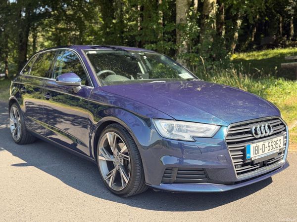 Audi A3 Hatchback, Petrol, 2018, Blue