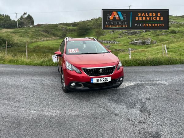 Peugeot 2008 Estate, Diesel, 2018, Red