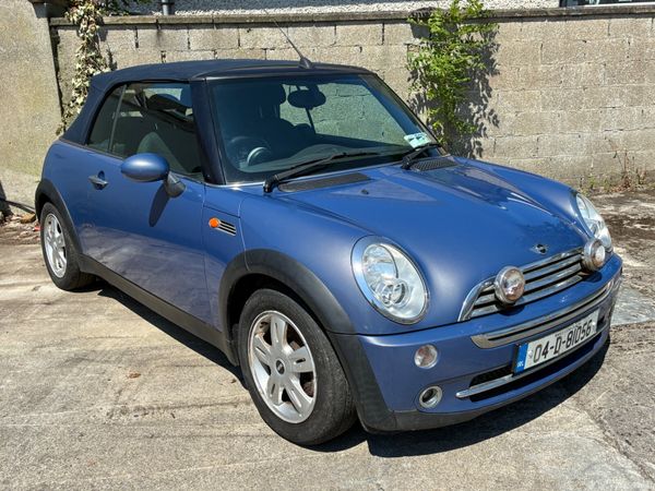 Mini Cooper Convertible, Petrol, 2004, Blue