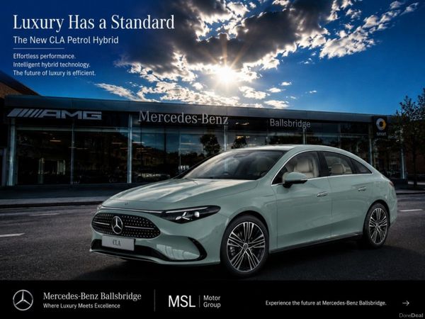 Mercedes-Benz CLA Coupe, Petrol, 2026, Green
