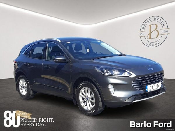 Ford Kuga SUV, Petrol Plug-in Hybrid, 2024, Grey
