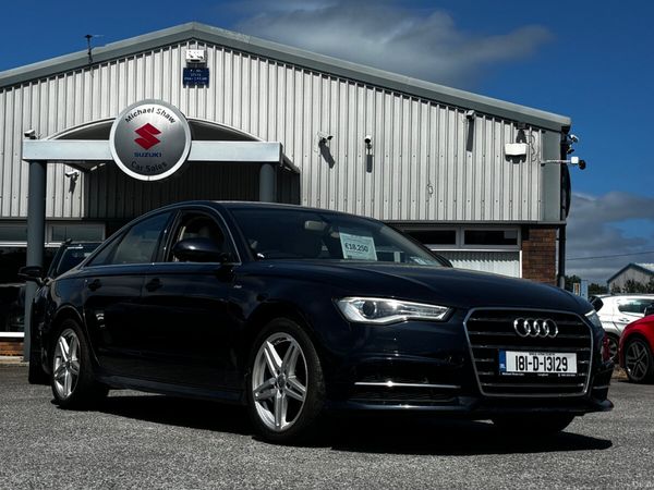 Audi A6 Saloon, Diesel, 2018, Blue