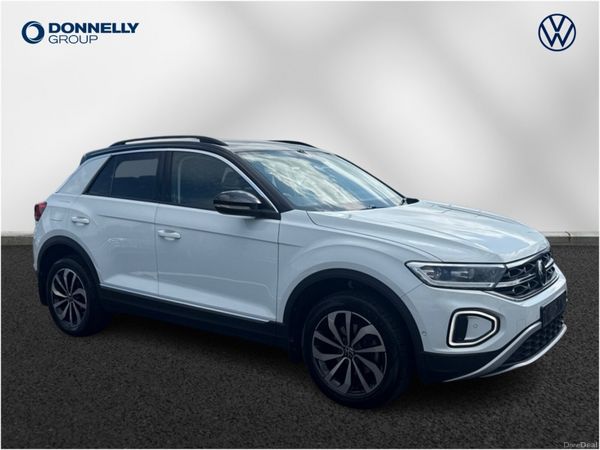 Volkswagen T-Roc Hatchback, Petrol, 2022, White