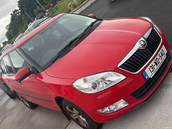 Skoda Fabia Estate, Diesel, 2013, Red