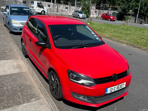 Volkswagen Polo Hatchback, Diesel, 2012, Red