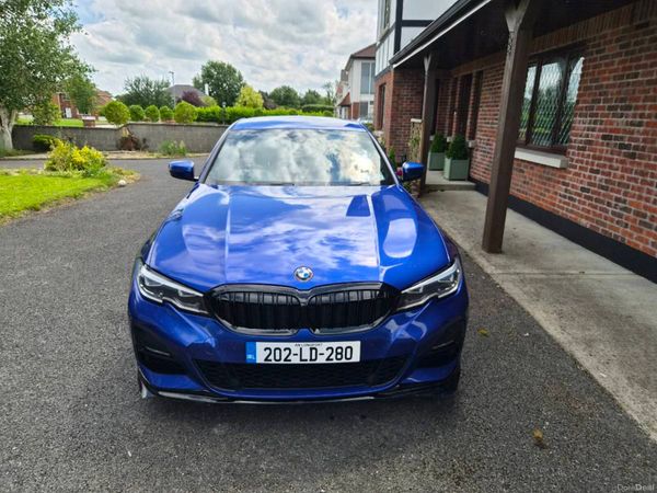 BMW 3-Series Saloon, Petrol Plug-in Hybrid, 2020, Blue
