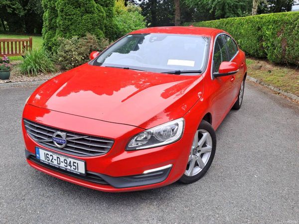 Volvo S60 Saloon, Diesel, 2016, Red