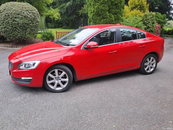 Volvo S60 Saloon, Diesel, 2016, Red