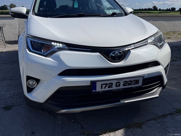 Toyota RAV4 SUV, Diesel, 2017, White