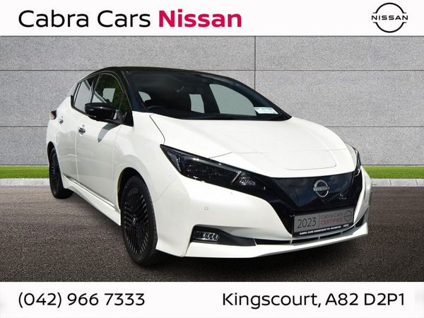Nissan Leaf Hatchback, Electric, 2023, White