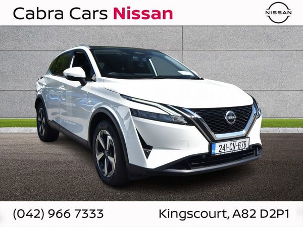 Nissan Qashqai SUV, Petrol Hybrid, 2024, White
