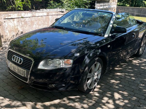 Audi A4 Convertible, Petrol, 2007, Black