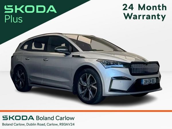 Skoda Enyaq Estate, Electric, 2024, Silver