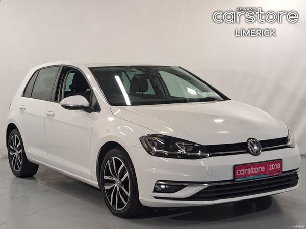 Volkswagen Golf Hatchback, Petrol, 2018, White