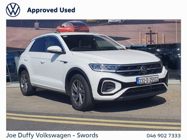 Volkswagen T-Roc SUV, Petrol, 2023, White