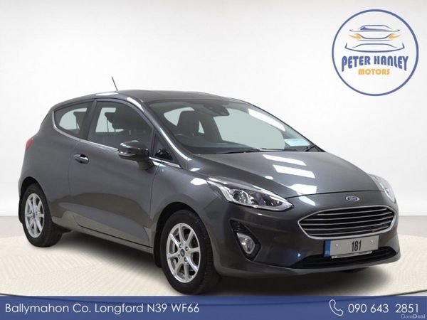 Ford Fiesta Hatchback, Petrol, 2018, Grey
