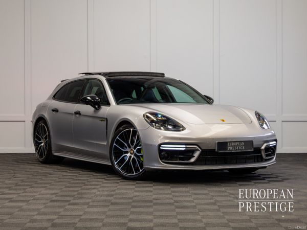 Porsche Panamera Estate, Petrol Plug-in Hybrid, 2022, Silver