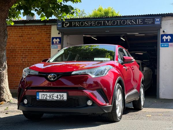Toyota C-HR Hatchback, Petrol, 2017, Red