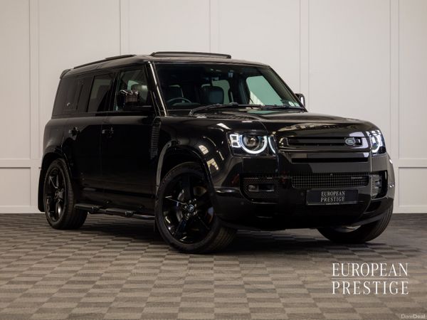 Land Rover Defender SUV, Petrol Plug-in Hybrid, 2023, Black