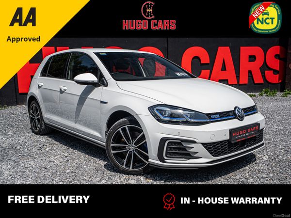 Volkswagen Golf Hatchback, Petrol Plug-in Hybrid, 2018, White