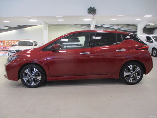 Nissan Leaf Hatchback, Electric, 2022, Red