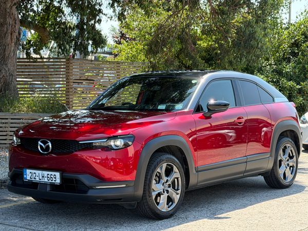 Mazda MX-3 SUV, Electric, 2021, Red