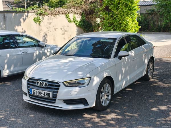 Audi A3 Saloon, Petrol, 2016, White