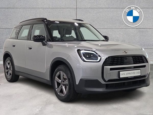 Mini Countryman SUV, Petrol Hybrid, 2024, Silver