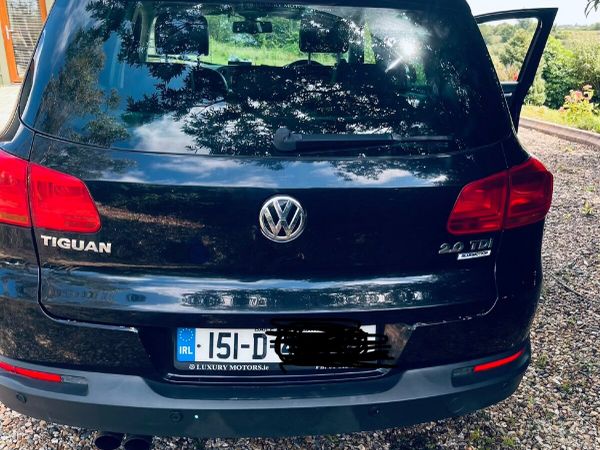 Volkswagen Tiguan SUV, Diesel, 2015, Black
