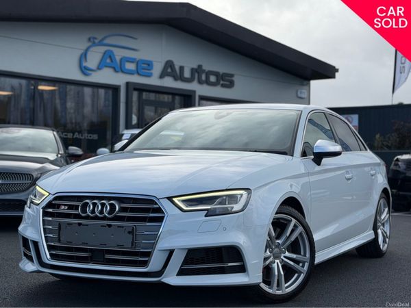 Audi S3 Saloon, Petrol, 2020, White