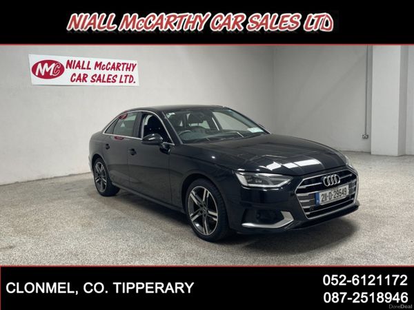 Audi A4 Saloon, Diesel, 2021, Black