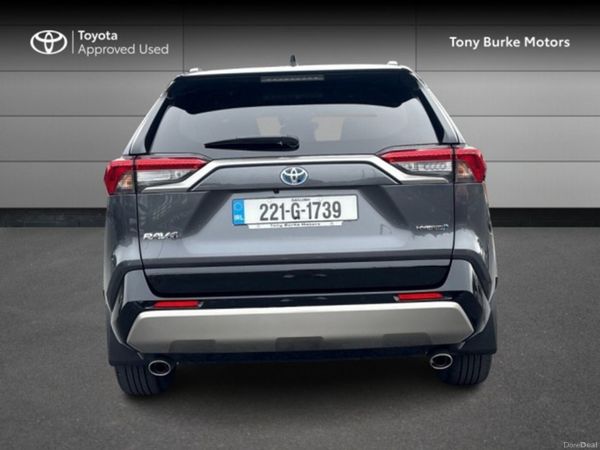 Toyota RAV4 SUV, Petrol Hybrid, 2022, Grey
