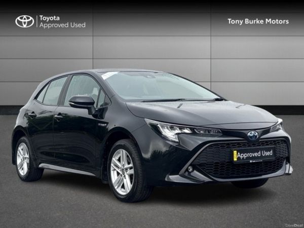 Toyota Corolla Hatchback, Petrol Hybrid, 2021, Black