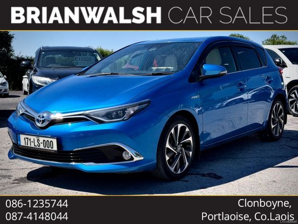 Toyota Auris Hatchback, Petrol Hybrid, 2017, Blue