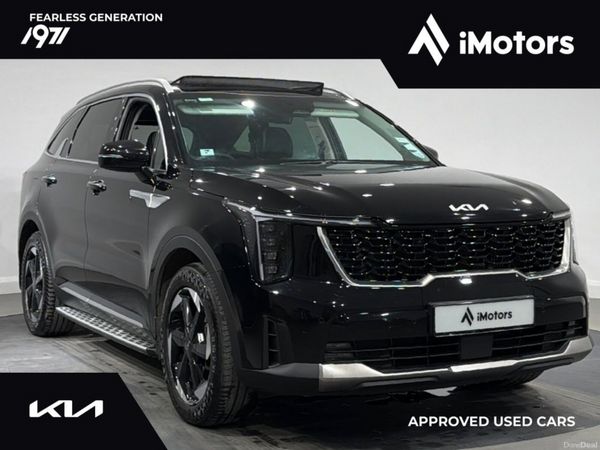 Kia Sorento SUV, Petrol Plug-in Hybrid, 2024, Black