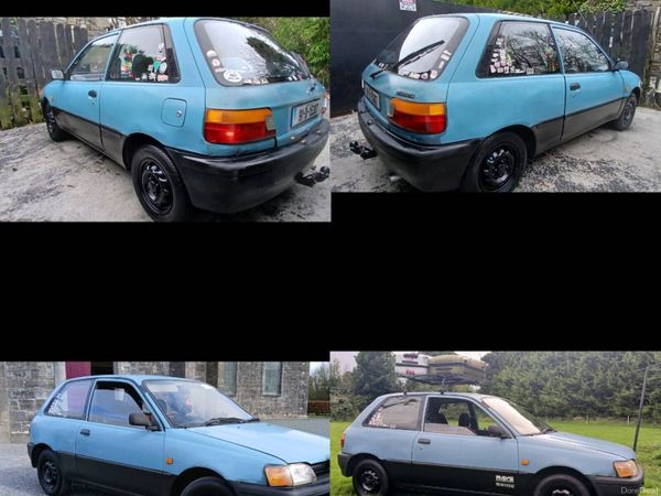 Toyota Starlet Hatchback, Petrol, 1991, Blue