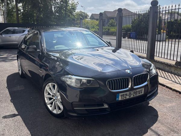 BMW 5-Series Saloon, Diesel, 2015, Black