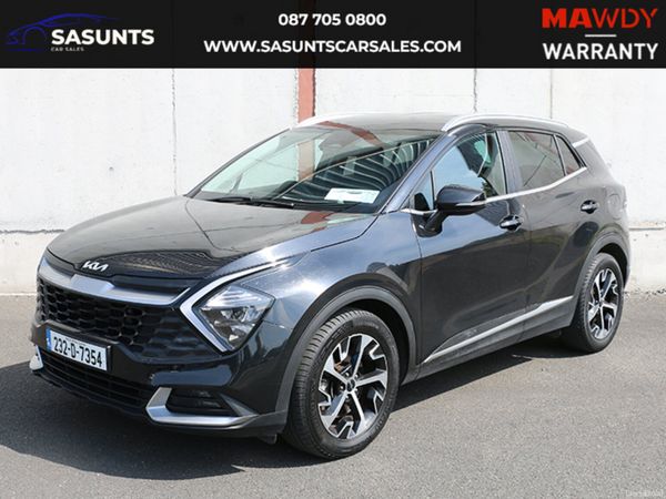 Kia Sportage SUV, Diesel Hybrid, 2023, Black