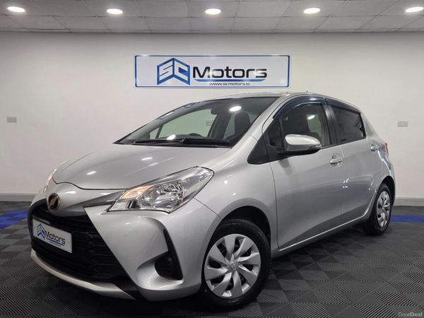 Toyota Vitz Hatchback, Petrol, 2018, Silver