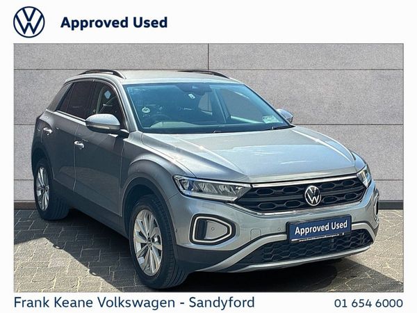 Volkswagen T-Roc SUV, Petrol, 2026, Silver