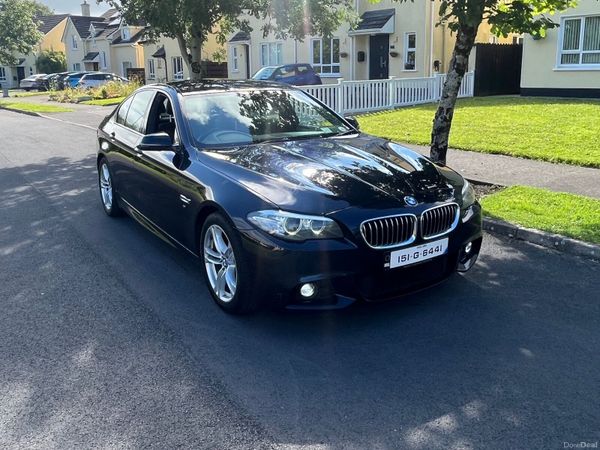BMW 5-Series Saloon, Diesel, 2015, Blue
