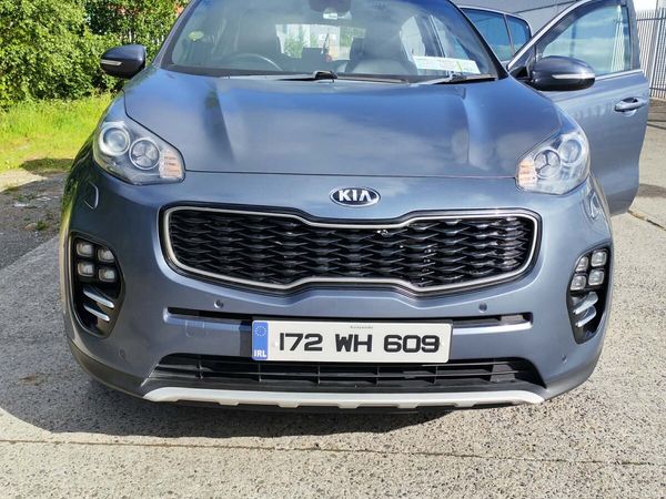 Kia Sportage SUV, Diesel, 2017, Blue