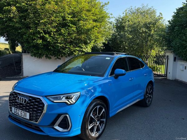 Audi Q3 SUV, Petrol, 2019, Blue