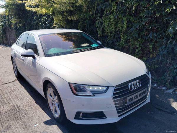 Audi A4 Saloon, Petrol, 2018, White