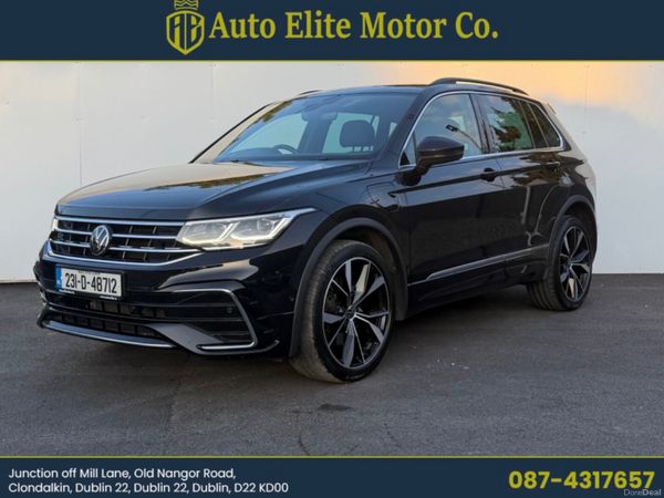 Volkswagen Tiguan SUV, Petrol Plug-in Hybrid, 2023, Black