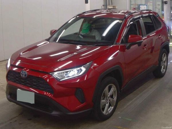 Toyota RAV4 SUV, Petrol Hybrid, 2021, Red
