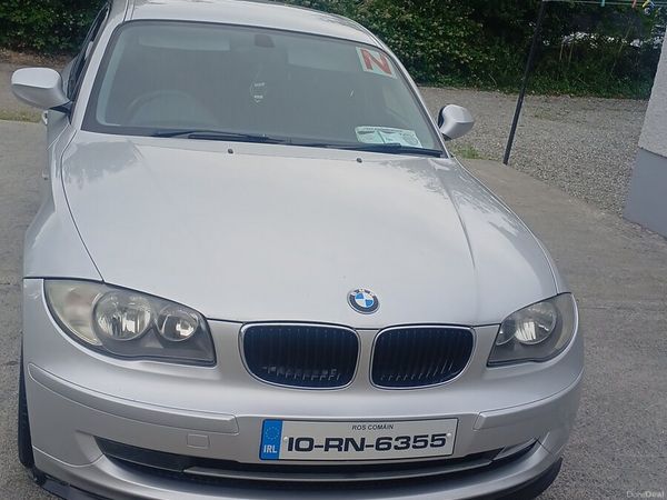 BMW 1-Series Hatchback, Diesel, 2010, Silver