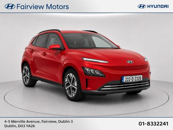 Hyundai KONA MPV, Electric, 2022, Red
