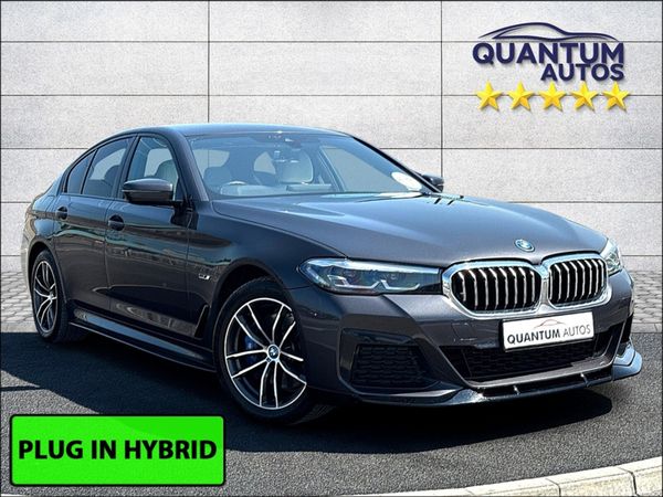 BMW 5-Series Saloon, Petrol Plug-in Hybrid, 2022, Grey