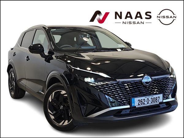 Nissan Qashqai SUV, Petrol Hybrid, 2026, Black